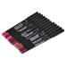 Lip Gloss Make Up Liner Pencil Natural Lip Makeup 12 Different Colors Waterproof and Long Lasting Lip Liner Pencil Set Pearl Eyeliner Kit Metalic Eyeliner Liquid Eyeliner Set for Girls Woman