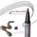 4-Tip Eyebrow Pencil Deep Brown - Natural Definition Smudge-Proof Durable | YES.EYE DO - Buy Online on SooperMarket.com