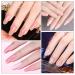Modelones Poly Extension Gel Dual Nail Forms - 120pcs Clear Nail Extension Tips Set for Thickening Acrylic False Nails - 12 Sizes Trendy Nail Art Design for Salon and DIY Manicure - Buy Online on SooperMarket.com