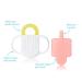 BPA-Free Silicone Teether for Babies | Frida Baby Teething Toy - Buy Online on SooperMarket.com