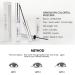 Allbestaye Colorful Waterproof Mascara | Long-Lasting Green Black & White | Fine Brush for Perfect Eyelashes - Buy Online on SooperMarket.com