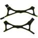 Special Triangular Design Chin Strap for Snoring Prevention - Black Fluorescent Green Edge - Buy Online on SooperMarket.com