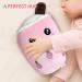 Anboor Bubble Tea Plush Pillow - Strawberry 25cm | Cute and Soft Stuffed Animal Toy for Kids | Perfect Gift for Baby and Children - Buy Online on SooperMarket.com