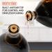 Due Vittorie Oro Gold Balsamic Vinegar of Modena 500ml Glass Decanter with Built-in Pourer - 16.91 Fl Oz - Buy Online on SooperMarket.com