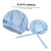 Silk Adjustable Hair Tie Bonnet for Sleeping - Blue | Healeved 1pc Soft Silk Hair Wrap Shower Cap for Night Sleep Care - Buy Online on SooperMarket.com
