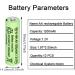 Ni-MH Rechargeable AA Batteries 1.2V 1200mAh - High Capacity for Solar Lights Mouse & Keyboard (Pack of 12 - Buy Online on SooperMarket.com