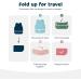 Shop Tiny Twinkle Mess-Proof Toddler Bibs | 2 Pack Sand & Cinnamon - Perfect Baby Food Bibs for Ages 2-4 - Buy Online on SooperMarket.com