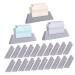 Healeved 1 Set Window Slot Cleaning Brush Baseboard Cleaner Window Brush Groove Cleaning Brush Clean Baseboards Tool Duster for Cleaning Window Screen Brush Window Screening Pp Small Brush