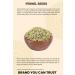 Organic Indian Fennel Seeds (200g/7.05oz) - Gluten Free | Vegan | Non GMO | Authentic Saunf (Soonf) - No Additives - Buy Online on SooperMarket.com