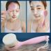 1PC Soft Bristle Face Cleaning Brush Deep Pore Cleaning Brush Makeup Removal Manual Massaging Brush Facial Skin Care Beauty Tool(Pink) sensitive skin - Buy Online on SooperMarket.com