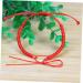 WRITWAA 16 Pcs Buddhist Red Bracelet Dainty Bracelets Red DIY Bracelet Hand Jewelry Woven Bracelets Bulk Bracelets Adjustable Red Braided Bracelets Men and Women Rope Manual Accessories 12x12cmx5pcs Redx5pcs - Buy Online on SooperMarket.com