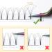 5D-0.07D 15mm Pre Made Fan Eyelash Extensions | Long Stem Russian Volume Lashes - Buy Online on SooperMarket.com
