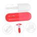 Beatifufu 2pcs Lip Plumper Gloss Duo - Moisturizing & Plumping Lip Care Set, Rosy Transparent - 5.3x1.8x1.8cm - Buy Online on SooperMarket.com