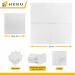 HEKU 100 White Napkins - 3-Layer 33x33cm | Highly Absorbent & Stylish | Perfect for Events & Gastronomy | Practical 5-Pack - Buy Online on SooperMarket.com