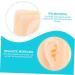 Plafope 1 Pair Soft Silicone Human Ear Earrings for Models - Flexible and Realistic Simulation for Hearing Aid Practice and Teaching - Buy Online on SooperMarket.com