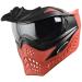 G.I. Sportz VForce Grill Paintball Mask / Thermal Goggles - Special Color - Scarlet (Grey on Red)