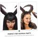 HAPINARY 1pc Devil's Horn Headband Bull Horn Headpiece Halloween Hair Accessories Women Long Horns Headpiece Devil Cosplay Hair Accessory Evil Horn Headdress Cosplay Headpiece Headbands Pu - Buy Online on SooperMarket.com