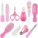 10 PCS Baby Healthcare Grooming Kit - Newborn Care Accessories in Pink - Buy Online on SooperMarket.com