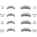 8Pcs Magnetic Eyelashes Reusable 3D Full Eye Dual Magnetic False Lightweight Eyelashes Set with Tweezer(No Glue Needed) - Buy Online on SooperMarket.com