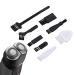 8pcs Shaver Brush Razor Cleaning Brush Electric Shaver Cleaning Brush Hair Remover Shaving Razor Brush Replacement Brushes Set for Home Appliances Computer Accessories
