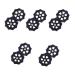 lxuebaix 10pieces Knurled Copper Nuts Heat Bed Platform Leveling Parts for 3D Printer Platform Screw Calibration Leveling Nut