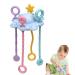 Shenrongtong Drawstring Activity Toys | Interactive Spinner Sensor Toys for Toddlers | Soft & Child-Friendly Nativity Toy in Blue - Buy Online on SooperMarket.com