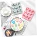 MAGICLULU 2pcs Silicone Molds Silicone Fondant Molds Silicone Baking Mold Cake Mold DIY Baking Molds Fudge - Buy Online on SooperMarket.com