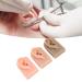 3-Part Soft Silicone Ear Model - Flexible & Reusable Right Ear in 3 Colors | Ideal for Teaching & Demonstrations - Buy Online on SooperMarket.com