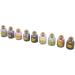 Chip Stones Set - Exquisite Colors in Glass Containers | 9 Mini Stone Bottles for DIY Projects - Portable & Versatile - Buy Online on SooperMarket.com