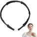 Portable Folded Hair Bands Adjustable Headband Multipurpose Telescopic Hairband Hair Clips for Women Girl Washing Makeup Travel Outdoor Fashion Hair Accessories Black - Buy Online on SooperMarket.com