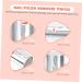 Mikinona 3rolls Nail Manicure Remover Soak off Wraps Nail Dip Remover Nail Removal Rads Flakes Accessories for Nail Tools Nail Cleaning Tool Nail Tin Nail Polish - Buy Online on SooperMarket.com