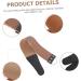 Beavorty 6-Part Double-Sided Belt Tool for Household & Salon - Razor Sharpening Leather Leash 46.5x6cm Assorted Colors (3 Pieces) - Buy Online on SooperMarket.com