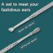 Spiral Ear Wax Remover Kit - Double-Ended Metal Ear Cleaner for Easy Earwax Removal - Buy Online on SooperMarket.com