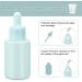 1 oz Glass Dropper Bottles (4 Pack) - Leakproof Pipette with Funnels for Essential Oils & Travel | Mini Multicolor Containers - Buy Online on SooperMarket.com