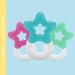 Dentistar Cooling Ring Set - BPA Free Baby Teething Toy - Pink - Ideal for 3+ Months - Soothing Bite Aid for Toddlers - International Shipping - Buy Online on SooperMarket.com