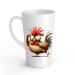 White Ceramic Kids Chicken Mug - Large 483 ml Perfect for Hot Chocolate or Milk Fun and Easy to Use