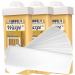 3 x 100ml roll on roller wax cartridge + 50 waxing strips Waxee