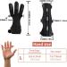 MARRTEUM 2 Pcs Archery Glove & Arm Guard Kit - Leather PU Bracer Three Finger Guard Set for Men, Women & Youth - Buy Online on SooperMarket.com