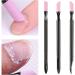 Sanwood 3-Part Nail Polishing Pencils & Double-Headed Nail Files Multi-Purpose DIY Manicure Tools for Perfect Nail Art - Buy Online on SooperMarket.com