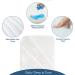 Waterproof Baby Bassinet Mattress Replacement Pad | Removable Washable Cover | 19 Sizes Available | 20 x 33 - Buy Online on SooperMarket.com