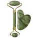 Jade Face Roller & Gua Sha Massage Tool Set - Premium Skin Care Gift for Radiant Skin - Buy Online on SooperMarket.com