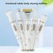 5 in 1 Women Electric Trimmer | Waterproof Rechargeable Pubic Hair Clippers & Body Depilator for Face Nose Eyebrows - Low Noise International Shipping Available - Buy Online on SooperMarket.com