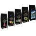 Country coffee trial package "Central America" 5 x 500g top coffee from Honduras Guatemala Mexico Costa Rica Nicaragua 2500 grams of whole beans 500 g (5 Pack)