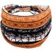 JSGHGDF African Headband Yoga Sports Workout Hairband Boho Print Hairband Wide Elastic Headband Stretchy Headwrap for Women Girl 6 - Buy Online on SooperMarket.com