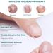 240 Pieces Full Cover Nail Tips - Clear Almond Shape No Wrinkle 12 Sizes Included | Perfect for DIY Manicure & Press-On Nails | International Shipping Available - Buy Online on SooperMarket.com