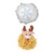 Angoily 2pcs Bath Ball Body Loofah for Women Sensitive Skin Bath Sponges for Girl Nightmare Bathroom Supplies Holiday Bath Scrubber Xmas Stuffing Cotton Cartoon Child 1 Count (Pack of 1)
