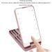 KKPLZZ Makeup Brush Set with Mirror Multifunctional Cosmetic Brushes Kit with Rotatable Foldable LED Mirror for Home Dormitory Travel - Buy Online on SooperMarket.com