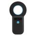 Pet Microchip Scanner Handheld Animal Chip Reader 134.2kHz Portable RFID Reader Pet Tag Scanner Rechargeable for Animal/Pet/Dog/Cat/Pig Supports for EMID FDX B (ISO1784/85)(Black)