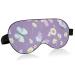 Haskirky Light Blocking Eye Mask Breathable and Adjustable Adult Men and Women Travel on Business Trips Yoga Meditation Light Smooth Comfortable Eye Mask Office Deep Sleep Goodies Butterflys