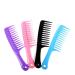 Wide Tooth Combs Of Hook Handle Detangling Reduce Hair Loss Comb Pro Hairdress Salon Dyeing Styling Brush Tools (Color : Random 1pc Size : 1 size) 1 size Random 1pc